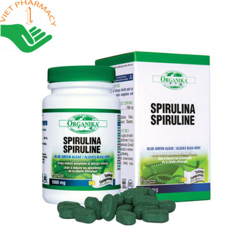 Viên uống Organika Spirulina Spiruline