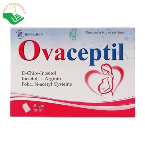 Ovaceptil hỗ trợ bổ trứng tăng khả năng thụ thai