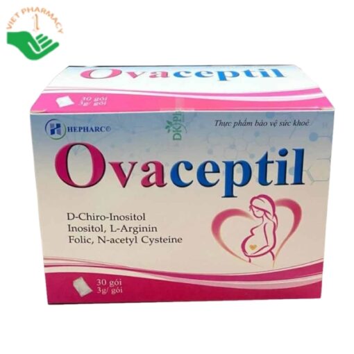 Ovaceptil hỗ trợ bổ trứng tăng khả năng thụ thai