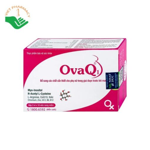 OvaQ1 - Viên uống hỗ trợ sinh sản cho nữ giới