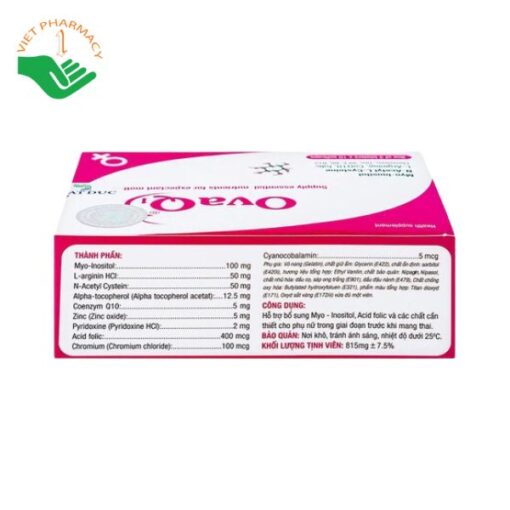 OvaQ1 - Viên uống hỗ trợ sinh sản cho nữ giới