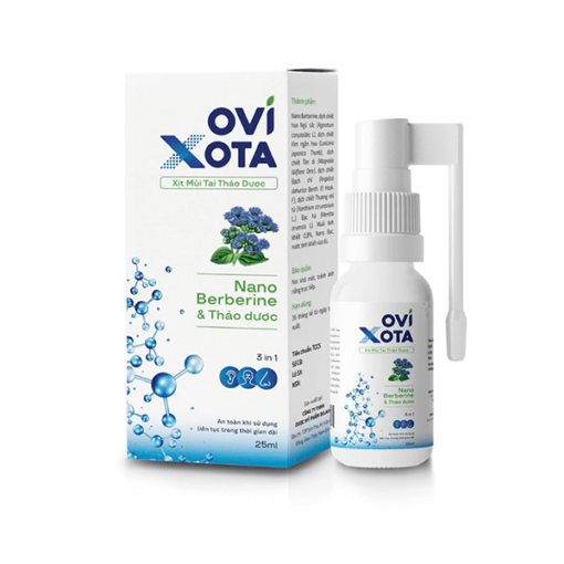 Xịt mũi thảo dược Ovixota