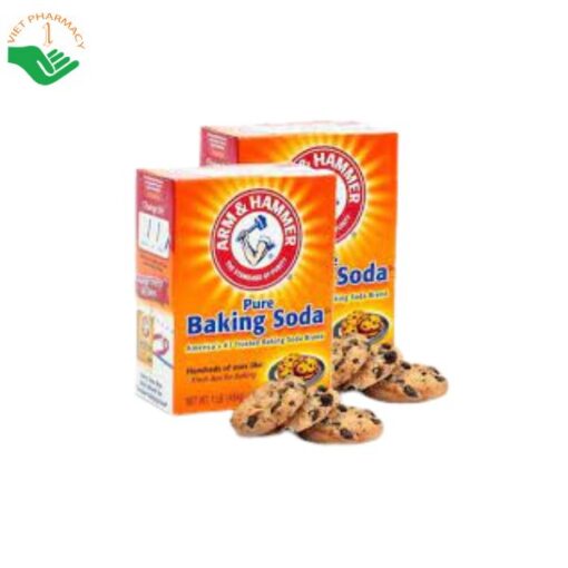 Phụ gia thực phẩm bột nổi Baking Soda - Tinh khiết AMR & HAMMER 454g