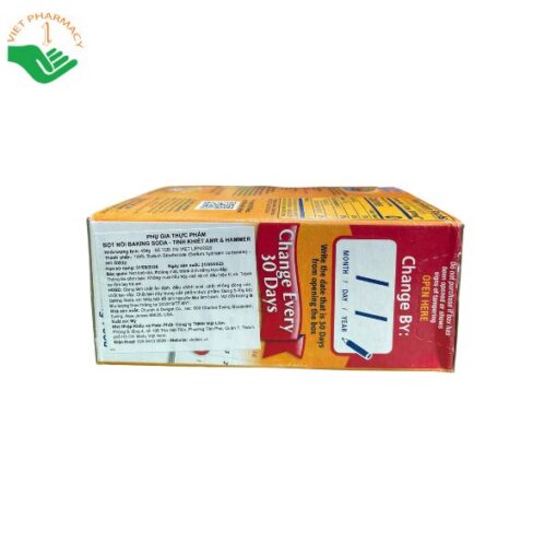 Phụ gia thực phẩm bột nổi Baking Soda - Tinh khiết AMR & HAMMER 454g