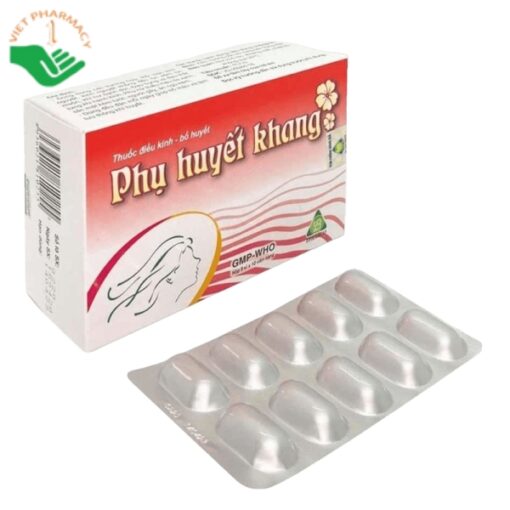 Phụ Huyết Khang giúp điều kinh bồi bổ khí huyết