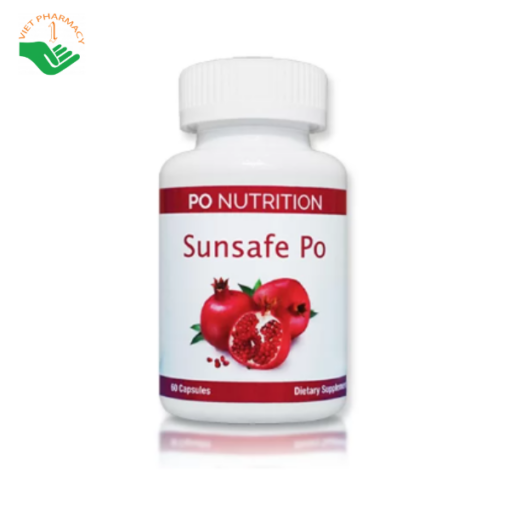 Viên uống chống nắng, đẹp da Po Nutrition Sunsafe Po