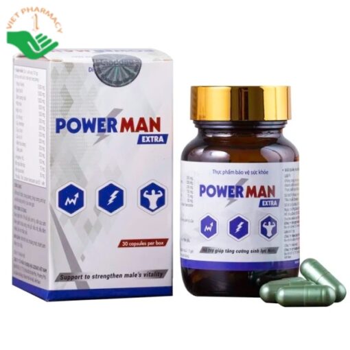 Power Man Extra hỗ trợ tăng cường sinh lý nam