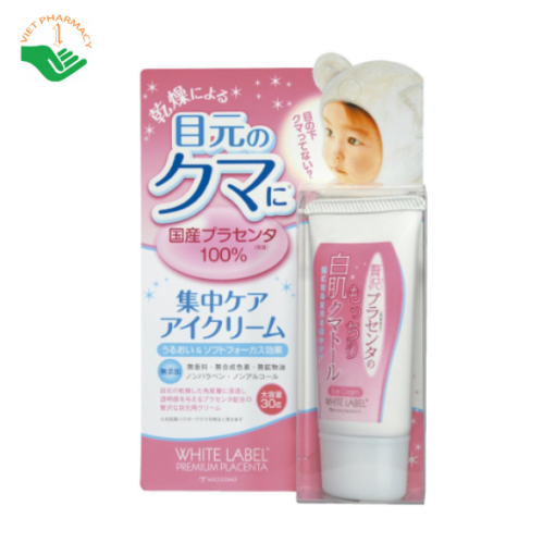 Kem hỗ trợ trị thâm quầng mắt Premium Placenta Eye Cream