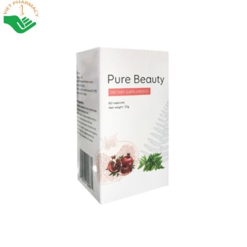 Pure Beauty - Viên uống trắng da, chống nắng, chống lão hóa