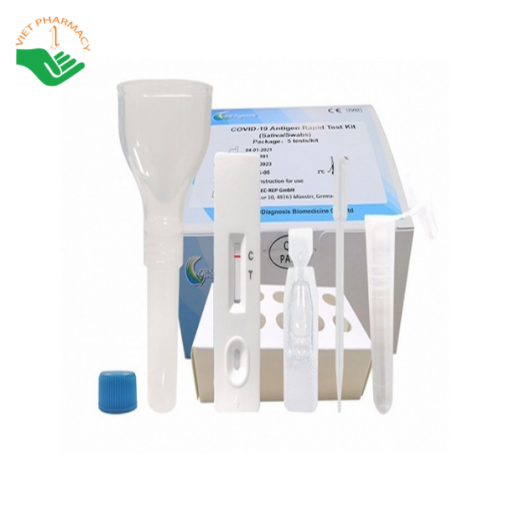 Que test nhanh covid bằng nước bọt EasyDiagnosis