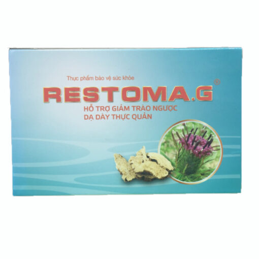 Viên uống hỗ trợ giảm trào ngược dạ dày Restoma.G