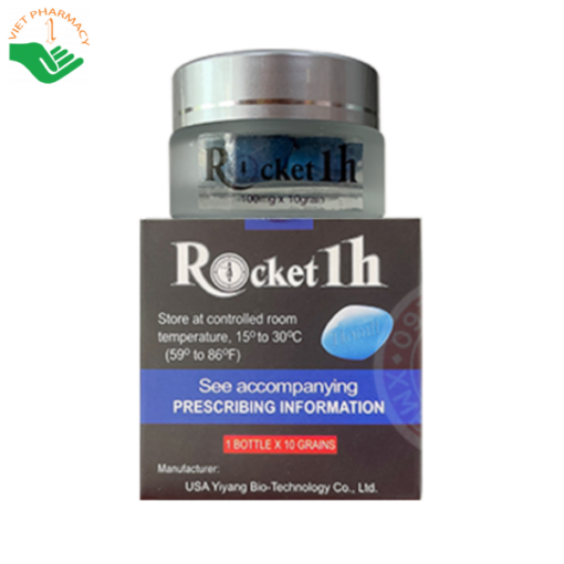 Rocket 1h - Hỗ trợ tăng cường sinh lý nam hộp 10 viên