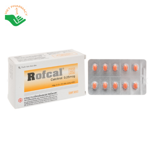 Rofcal 0.25mcg điều trị loãng xương