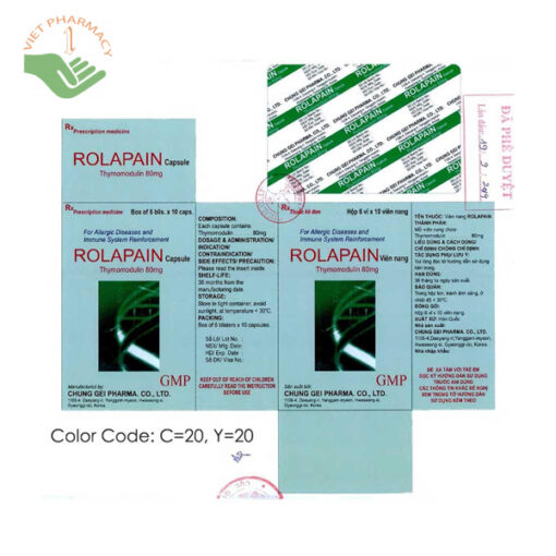 Thuốc Rolapain 80mg