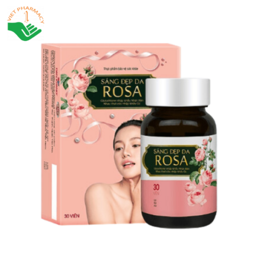 Viên uống sáng đẹp da Rosa