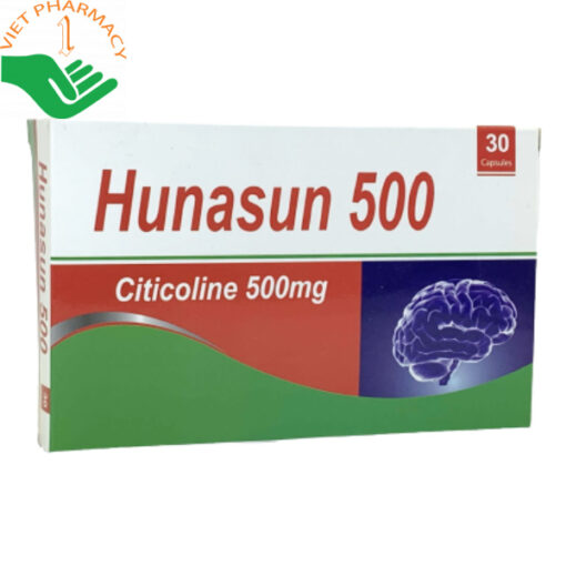 Viên uống Hunasun 500 Fort bổ não, tăng cường trí nhớ