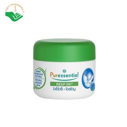 Sáp massage làm ấm vùng ngực Puressentiel Respiratory