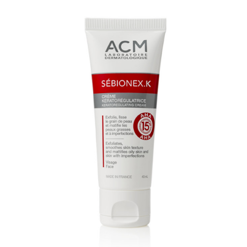 Kem hỗ trợ điều trị mụn ACM Sebionex.K Keratoregulating Cream