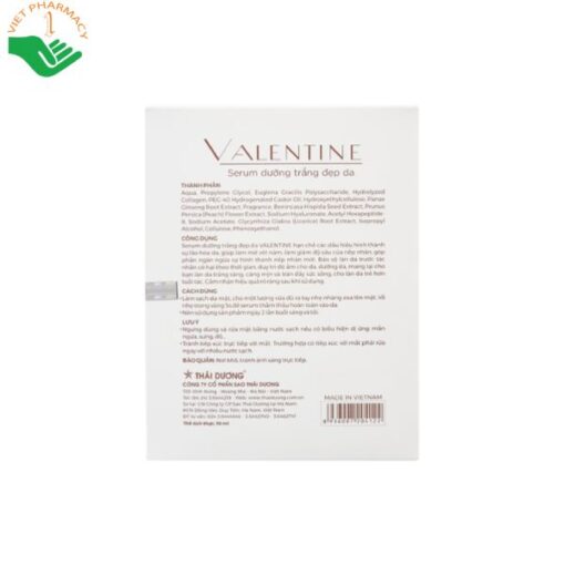 Tinh chất trắng da Serum Valentine