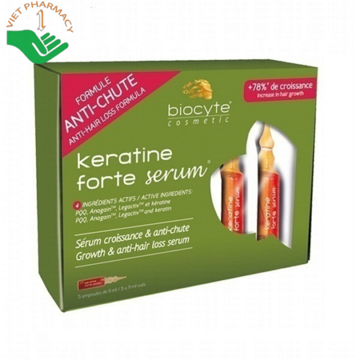 Serum giúp tăng cường mọc tóc Biocyte Keratine Forte Serum