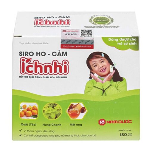 Siro ho cảm Ích Nhi (Gói 5ml)