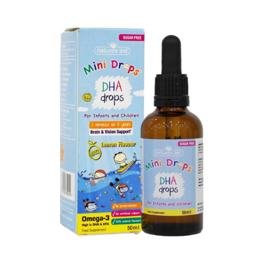 Siro bổ não STADA MINI DROPS DHA