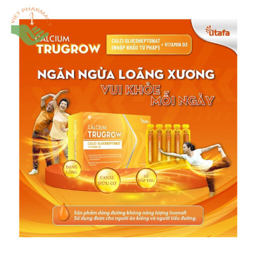 Thực phẩm bảo vệ sức khỏe Calcium Trugrow