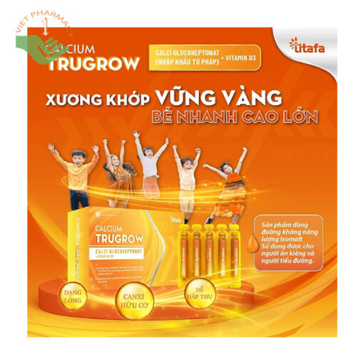 Thực phẩm bảo vệ sức khỏe Calcium Trugrow