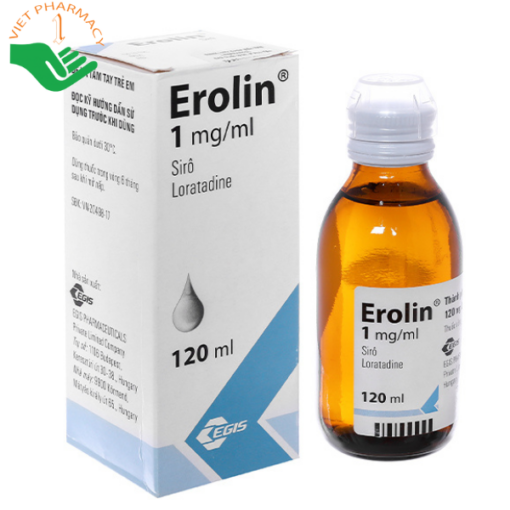 Siro Erolin 1mg/ml