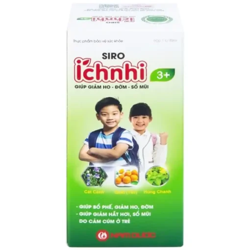 Siro Ích Nhi 3+ hỗ trợ bổ phế cho trẻ