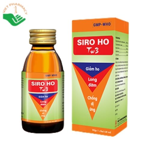 Siro Ho TW3 hỗ trợ giảm các triệu chứng ho