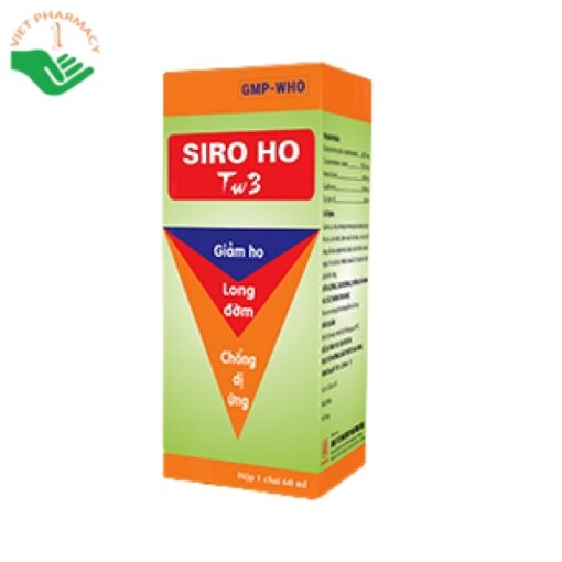 Siro Ho TW3 hỗ trợ giảm các triệu chứng ho