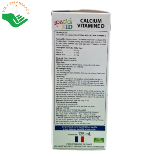 Siro Special Kid Calcium Vitamine D