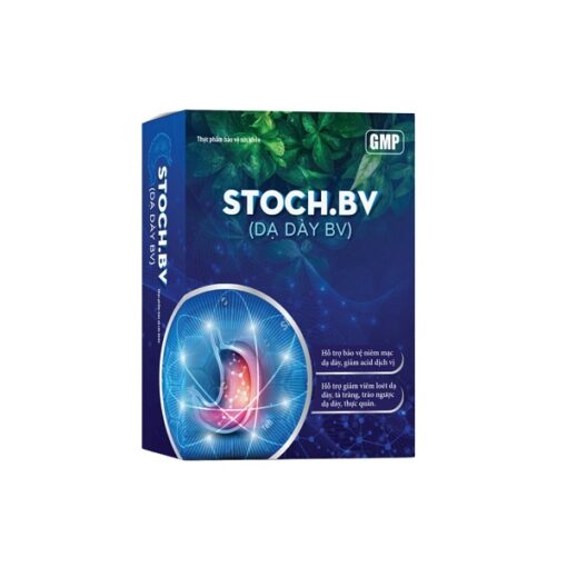 STOCH.BV - Giảm viêm loét dạ dày, tá tràng, trào ngược dạ dày, thực quản