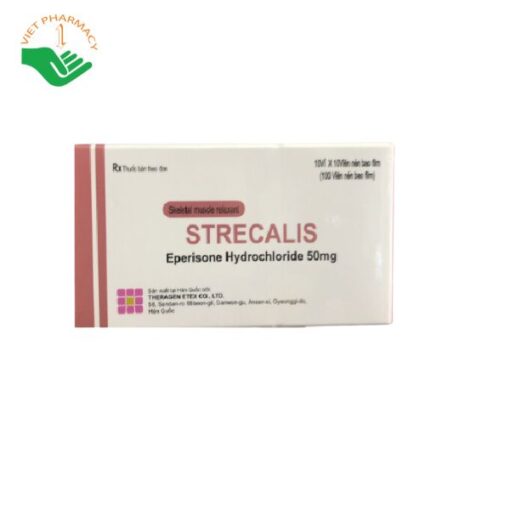 Strecalis 50mg – Hỗ trợ giãn cơ