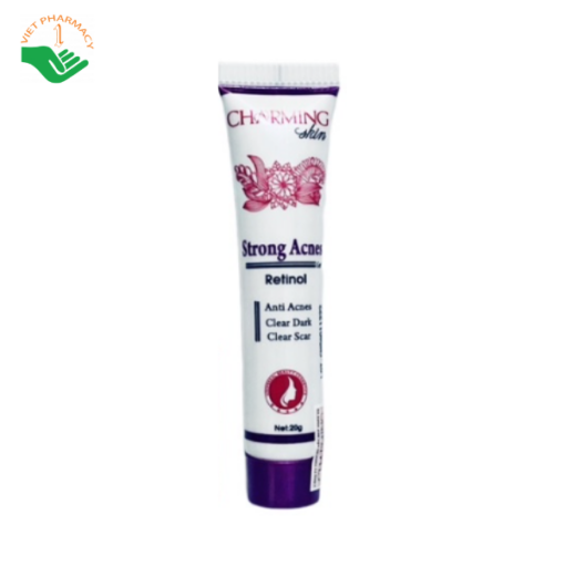 Kem hỗ trợ trị mụn Strong Acnes Retinol Gel