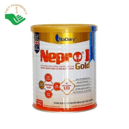 Sữa Bột Dinh Dưỡng Cho Người Bệnh Thận Nepro 1 Gold (400g)