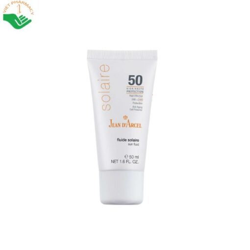 Sữa chống nắng Jean d’Arcel Sun Fluid SPF50 50ml