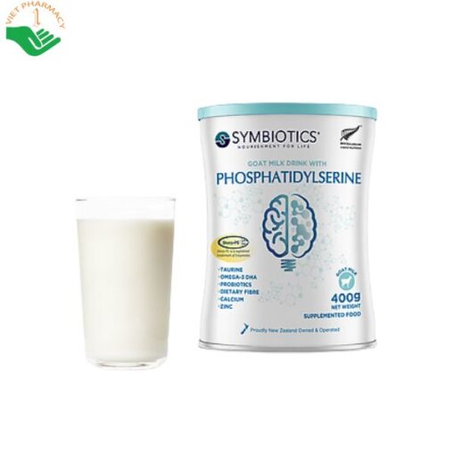 Sữa dê Symbiotics Phosphatidylserine nguồn dinh dưỡng hỗ trợ trí nhớ