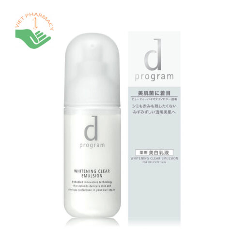 Sữa Dưỡng Trắng Da D Program Whitening Clear Emulsion