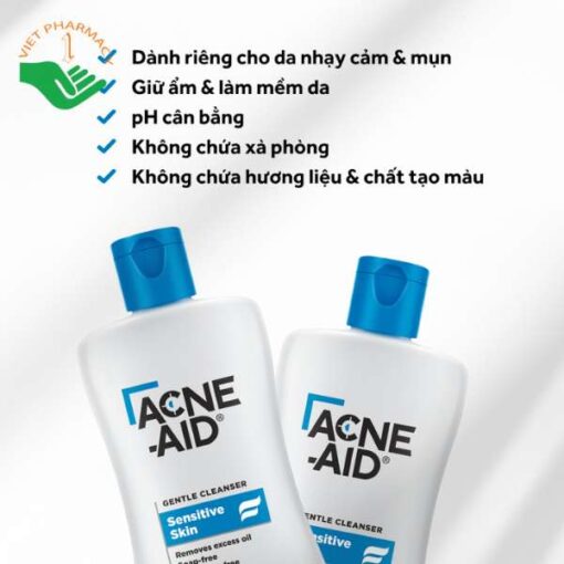 Sửa rửa mặt ACNE-AID GENTLE CLEANSER SENSITIVE SKIN