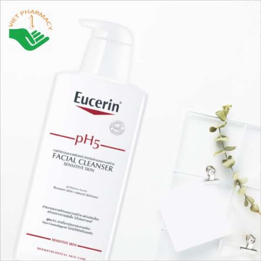 Sữa rửa mặt Eucerin pH5 Facial Cleanser Sensitive Skin 400ml