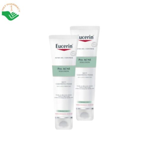 Sữa Rửa Mặt Eucerin Pro ACNE Solution Soft Cleansing Foam