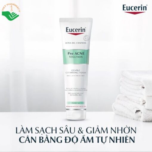 Sữa Rửa Mặt Eucerin Pro ACNE Solution Soft Cleansing Foam