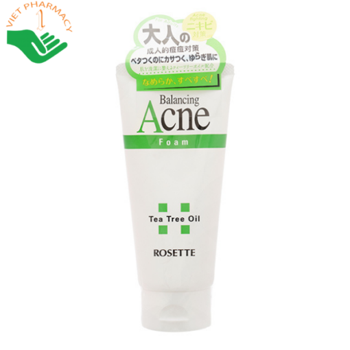 Sữa rửa mặt Rosette Acne Balancing Foam