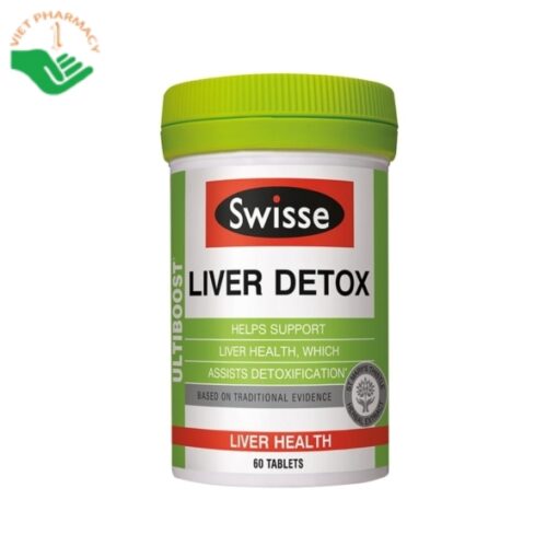 Swisse Liver Detox hỗ trợ thải độc gan