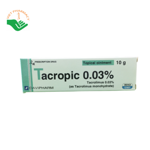 Tacropic 0.03% (Hộp 1 tuýp 10 gam)