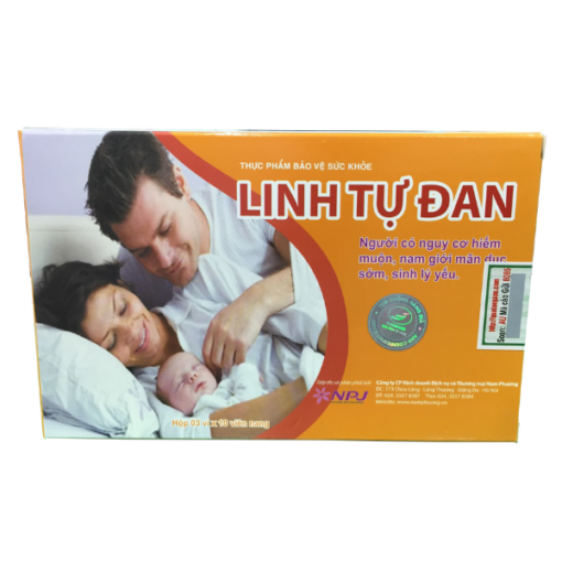 Tăng cường sinh lý nam Linh Tự Đan (Hộp 30 viên)