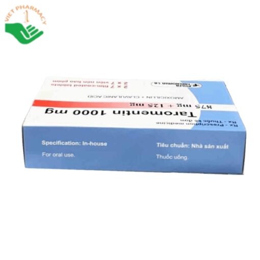 Taromentin 1000mg điều trị các trường hợp nhiễm trùng