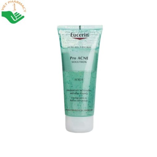 Tẩy tế bào chết Eucerin Acne Oil Control Pro Acne Solution Scrub 100ml